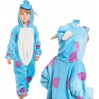 Chlapecké pyžamo Dětské pyžamo Kigurumi Overal Sulivan Modré 135-145