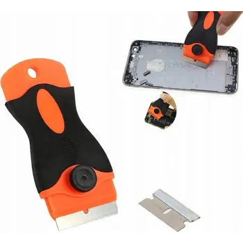 Kuchyňská škrabka Škrabka na led Efox 108x46x39 mm černá C624