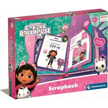 Zápisník Clementoni Tajný deník Gábinin Kouzelný Domek TAJNÝ DENÍK pro HOLČIČKU Vícebarevná