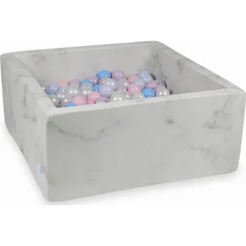 Suchý bazén Suchý bazén s míčky Mimii Mramor 90 x 40 cm