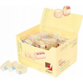 Jednostranná Kancelářská Páska VÝKONNÁ Transparentní