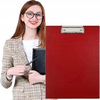 Deska s Klipem A4 Podložka BORDÓ Kvalitní