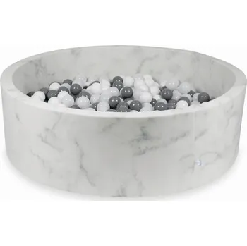 Dětský bazének Suchý bazén s míčky Mimii Mramor 130 x 30 cm