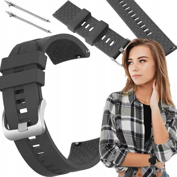 Příslušenství k chytrým hodinkám Řemínek pro Amazfit Balance chytré hodinky šedý řemínek 22mm s teleskopy