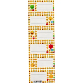 samolepka Samolepky na sešit Starpak Emotikon