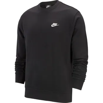 Pánská mikina Pánská mikina přes hlavu Nike SPORTSWEAR CLUB černá BV2666-010 - XL | UK 9,5 | US 12