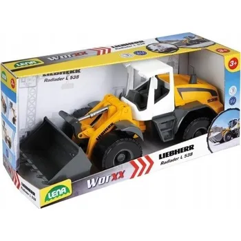 autíčko Hračky pro kluky AUTA Vozidla AUTÍČKA Lena Worx Buldozer Liebherr