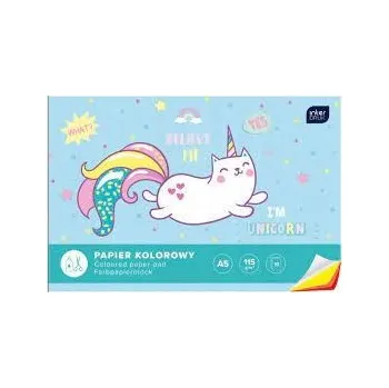 Sešit Barevný papír A5 Interdruk 1 list