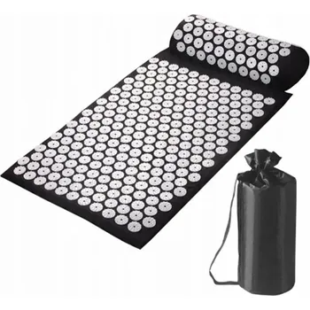 Masáž SADA AKUPRESURNÍ PODLOŽKA S POLŠTÁŘEM 66x40cm Přenosná Bolest Zad Relaxace