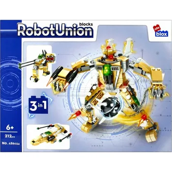 ostatní stavebnice PLASTOVÉ stavebnicové STAVEBNICE pro DĚTI 212 dílků ROBOT alleBLOX