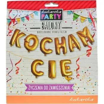Svatební dekorace Balónky MILUJI TĚ na Svatba Svatební Hostina k Zavěšení