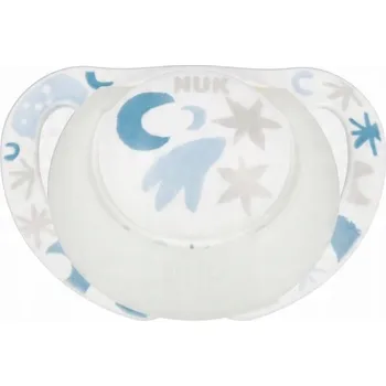 dudlíky Anatomický silikonový Dudlík NUK 0+