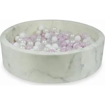 Dětský bazének Suchý bazén s míčky Mimii Mramor 110 x 30 cm