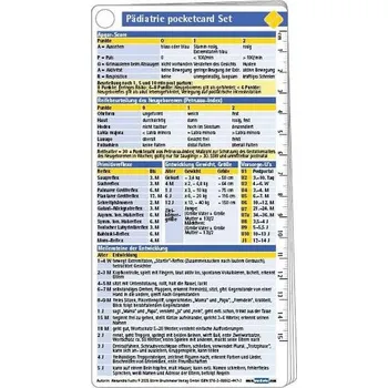 Pädiatrie pocketcard Set - Fuchs, Alexandra [DE] (2025, Brožovaná, Boerm Bruckmeier)