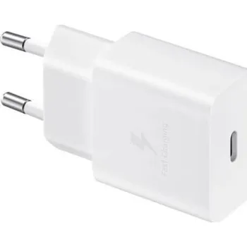 Samsung síťová nabíječka USB Typ C 15W bílá