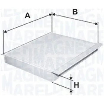 Kabinový filtr Magneti Marelli 350203061930 Filtr, ventilace prostoru pro cestující