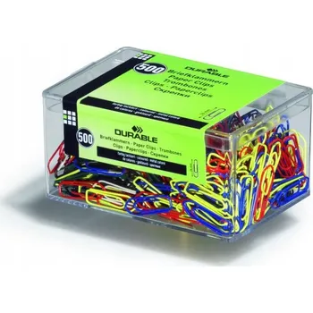 Spona do sešívačky Barevné kancelářské sponky 26 mm Durable 500 ks