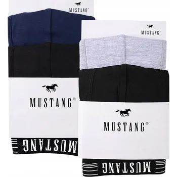 Boxerky MUSTANG boxerky slipy pánské bavlna 4 ks (4PAK)