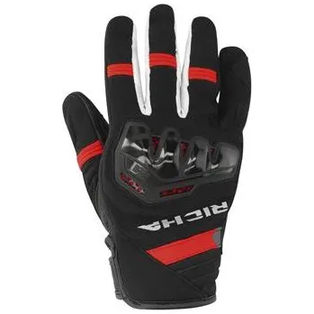 Moto rukavice Textilní rukavice RICHA STRADALE SUMMER červené - Velikost 2XL