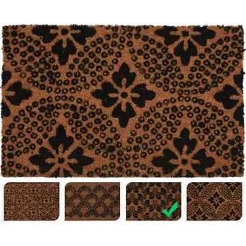 Rohožka HOMESTYLING Rohožka z kokosového vlákna 39 x 59 cm větve KO-A35400610vetv