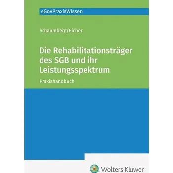 Die Rehabilitationsträger des SGB IX und ihr Leistungsspektrum - Schaumberg, Torsten