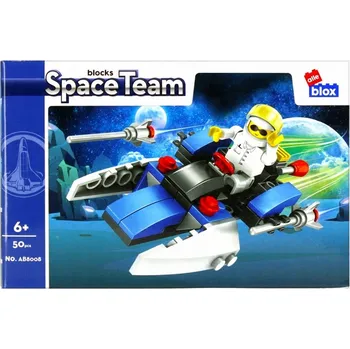 ostatní stavebnice STAVEBNICE pro DĚTI 50 dílků - VESMÍRNÁ VOZIDLA alleBLOX