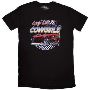 Zahraniční hudba Merch Morgan Wallen: Morgan Wallen Ladies T-shirt Dress: Cowgirls Car (black) (xx-large) XXL