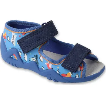 Chlapecká obuv Chlapecké sandálky BEFADO SNAKE 350P052 - letadla Velikost: 24