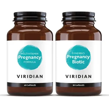 Viridian Nutrition 2. Balíček Pregnancy (Pregnancy Multivitamin 60 kapslí + Pregnancy Biotic 30 kapslí)