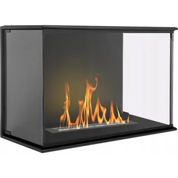 Biokrb Závěsný biokrb Aflamo 100 x 51 x 31 cm černý