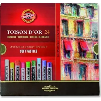 Suché pastely 24 ks Koh-I-Noor Umělecké