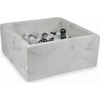 Suchý bazén Suchý bazén s míčky Mimii Mramor 90 x 40 cm