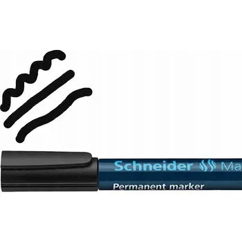Černý Permanentní popisovač Schneider 1 ks