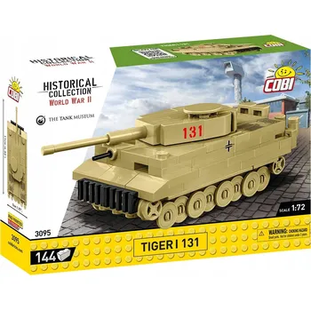 ostatní stavebnice STAVEBNICE Pro Kluky PUZZLE Stavebnice KOSTEK Tiger I 131 VOJENSKÝ Tank 3+