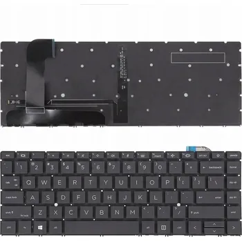 Náhradní klávesnice pro notebook Klávesnice M14606-001 M15919-B31 HP ZBOOK STUDIO G7 LED pro HP, Compaq