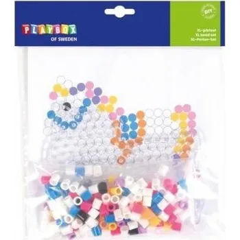 Výtvarná sada Playbox Zažehlovací korálky XL s předlohou kůň