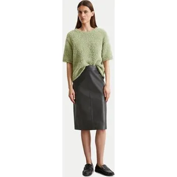 Dámská sukně Marc O'Polo Kožená sukně 506 7035 77011 Černá Regular Fit 38