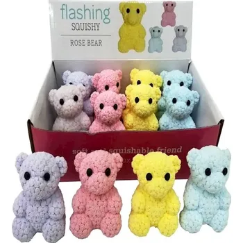 Hračka MAČKACÍ MEDVÍDEK GUMÍDEK 8cm MIX Barev Hračky Pro HOLČIČKY