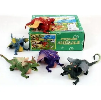 Figurka DRAK Pro Děti FIGURKA Ke Hraní MIX 2 Druhy 6 Barev FIGURKY Hračka