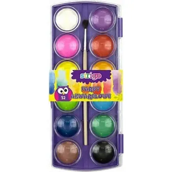 Vodová barva Akvarelové barvy WPC 12 ks x 12 ml