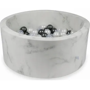 Suchý bazén Suchý bazén s míčky Mimii Mramor 90 x 40 cm