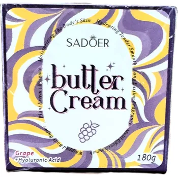 Pleťový krém SADOER Máslový KRÉM NA OBLIČEJ A TĚLO 180 g