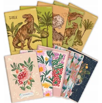 Sešit Sešit A5 s linkami, měkká vazba, Interdruk, 80 listů