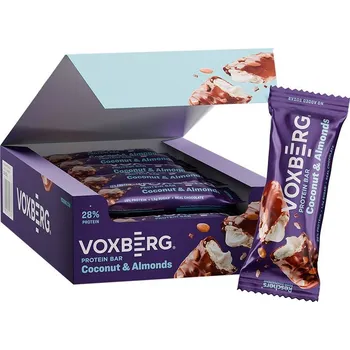 Voxberg Protein Bar 18 x 50g Varianta: Protein Bar 18 x 50g coconut and almonds