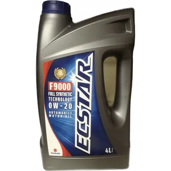 Motorový olej MOTOROVÝ OLEJ SUZUKI ECSTAR 0W20 SYNTETICKÝ 4L DÁREK ORIGINÁLNÍ ZÁVĚSKA