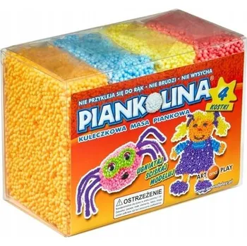 Modelovací hmota Pěnová Plastelína 4 - oranžová