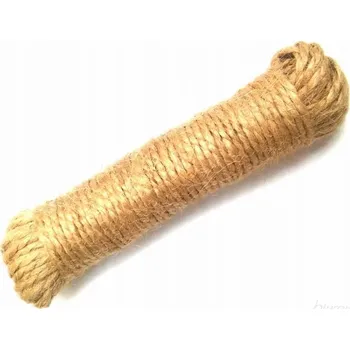 Obalový materiál JUTOVÝ PROVÁZEK Konopný motouz přírodní 50 g 25 m JUMATEX pro rukodělné aktivity