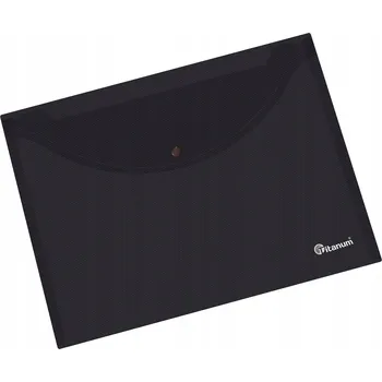 Pořadač A4 Titanum – obal na dokumenty se zapínáním na patentku, formát obálky