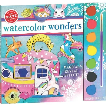 kreativní sada SADA PRO MALOVÁNÍ AKVARELKAMI PRO DĚTI KLUTZ WATERCOLOR WONDERS