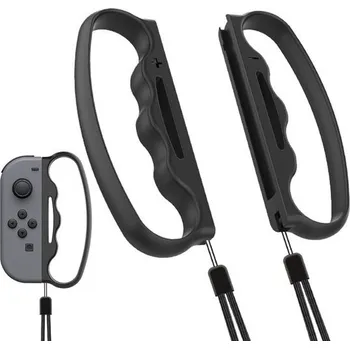 Herní konzole Boxerská rukojeť s poutky na ruce, zámek rukojeti pro Joy-Con Gamepad, poutko na zápěstí, konektor